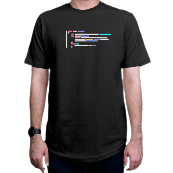 تیشرت برنامه نویسی طرح IDE theme