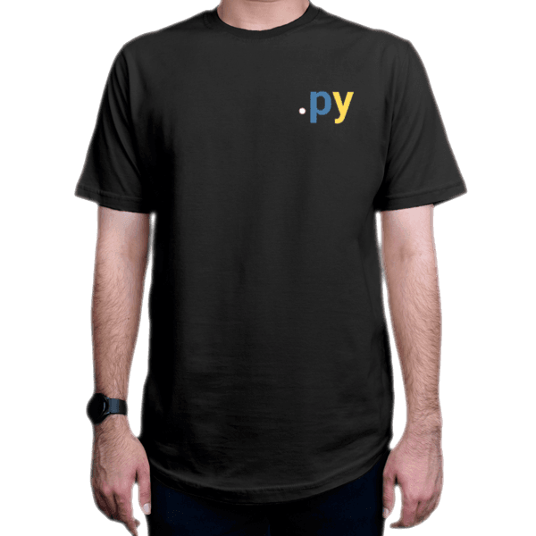 تیشرت برنامه نویسی پایتون طرح py